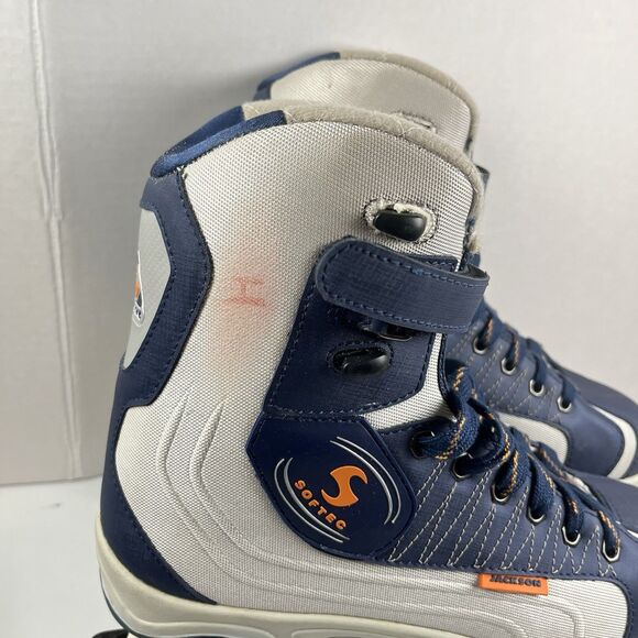 Sorftec Jackson Mens Ice Skates Size 9 Blue Grey main image 7